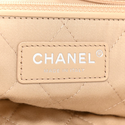 Chanel Shiny Calfskin Quilted Chanel 22 Backpack White Black 7 of 9