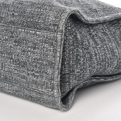 Chanel Canvas Large Deauville Tote Charcoal 10 of 10