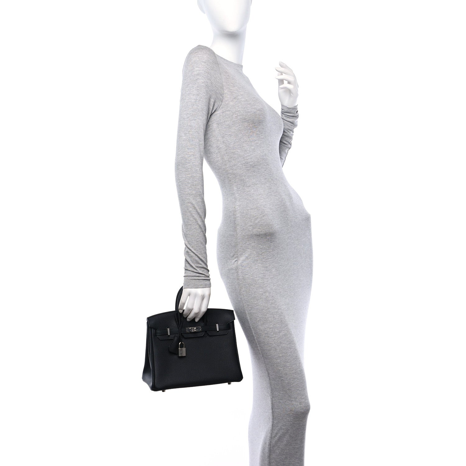 Hermes Togo Birkin 25 Black 2 of 11