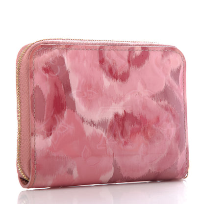 Louis Vuitton Vernis Ikat Zippy Coin Purse Rose Velours 3 of 9