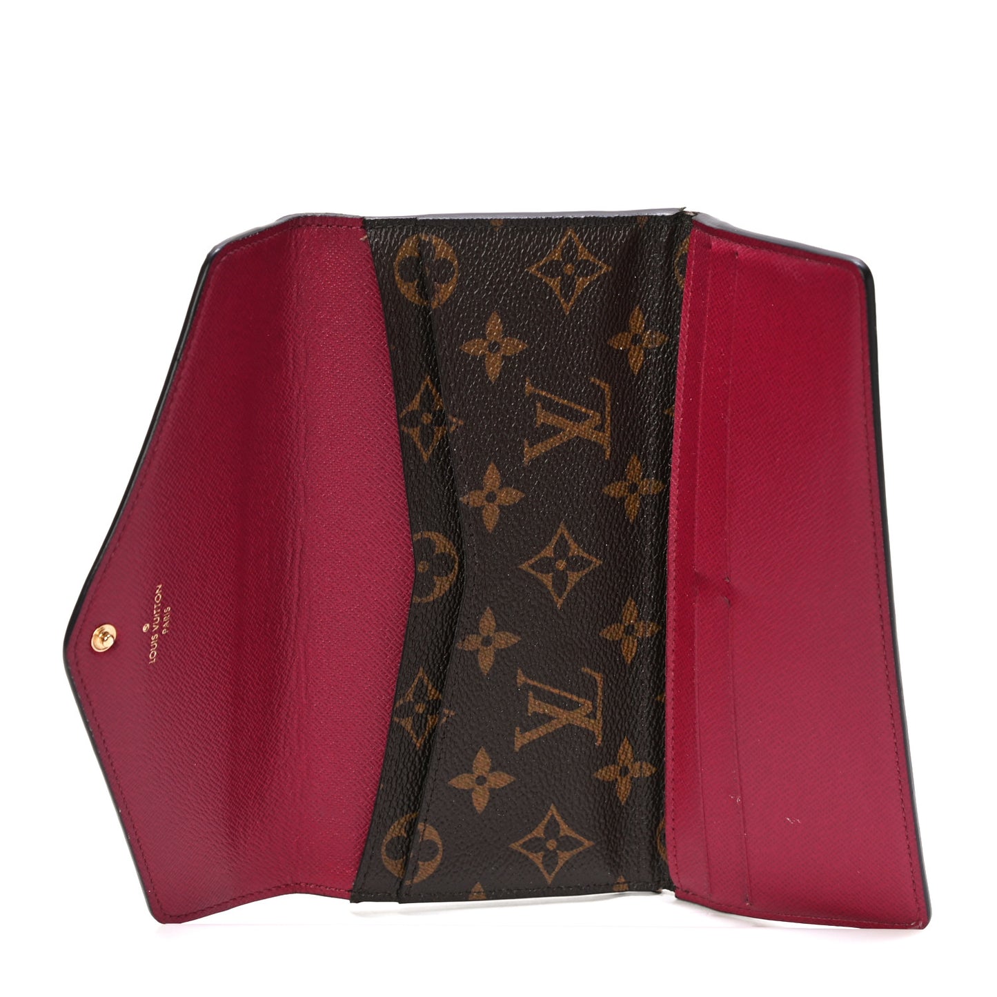 Monogram Josephine Wallet Fuchsia