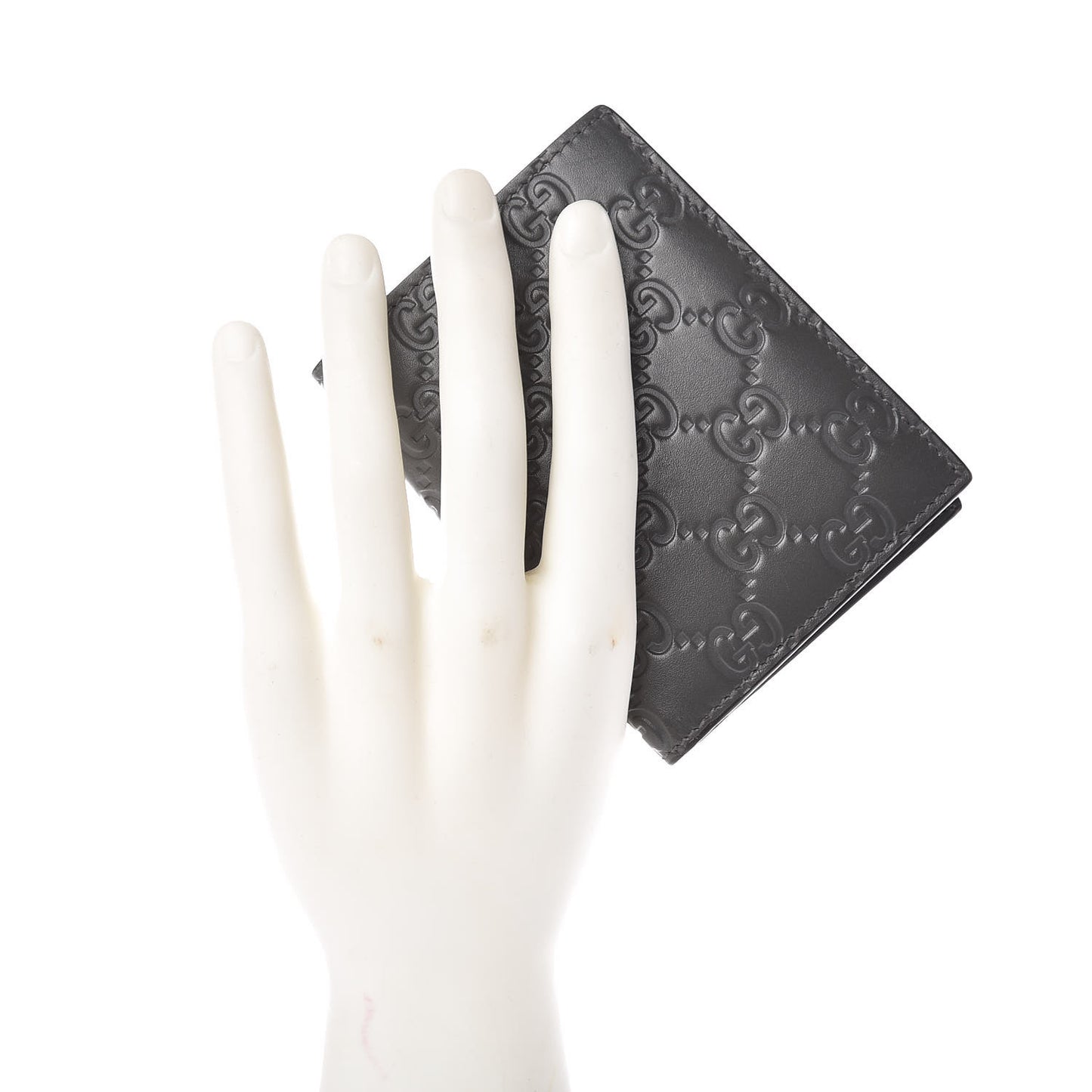 Guccissima Bi-Fold Wallet Grey