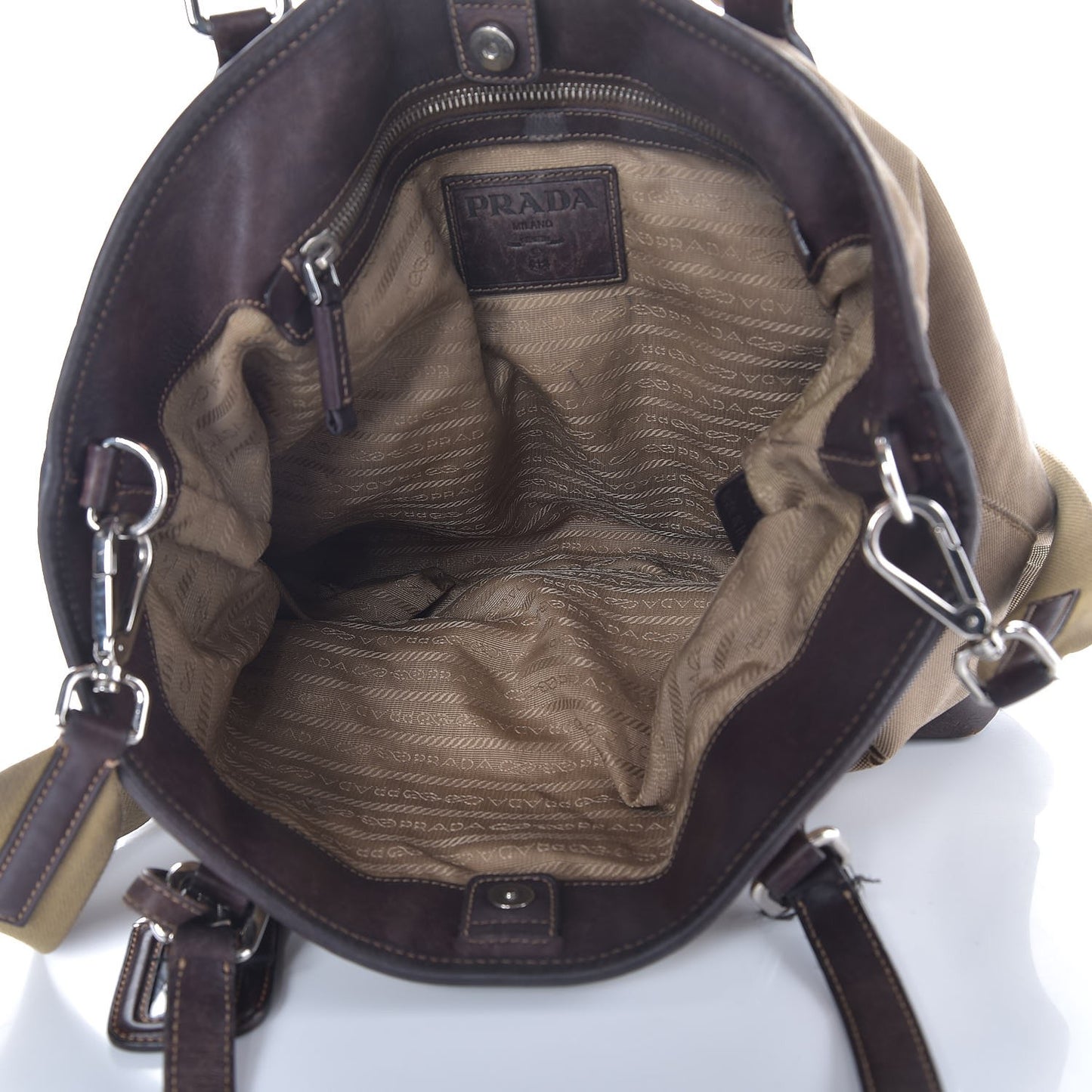 Jacquard Logo Tote Corda Moro