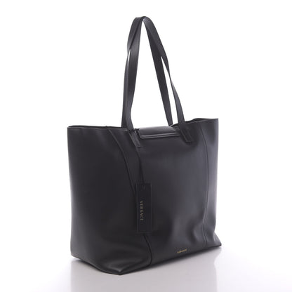 Versace Vitello Virtus Tote Black 3 of 10