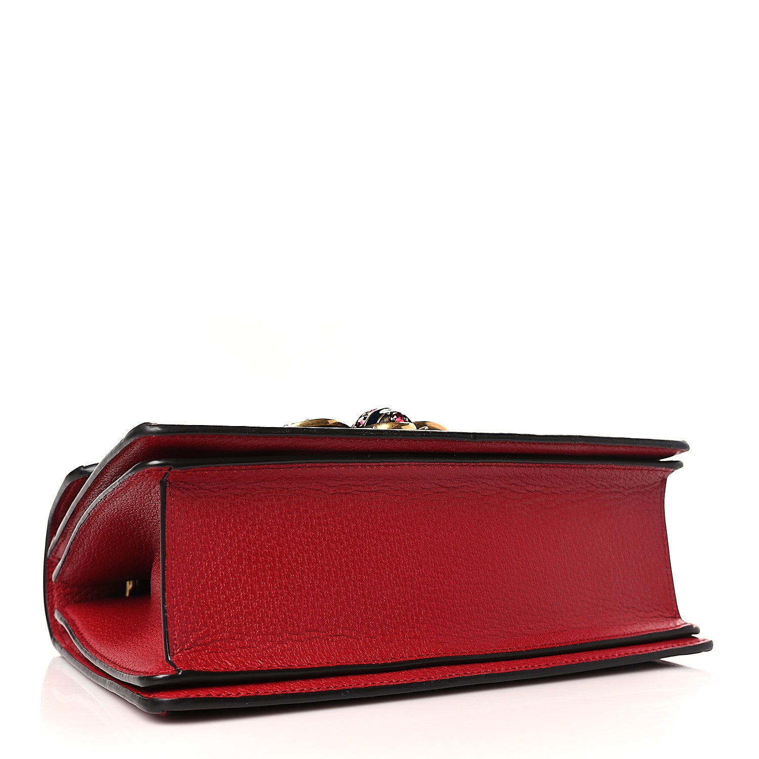 Gucci GG Supreme Monogram Small Queen Margaret Top Handle Bag Red 4 of 9