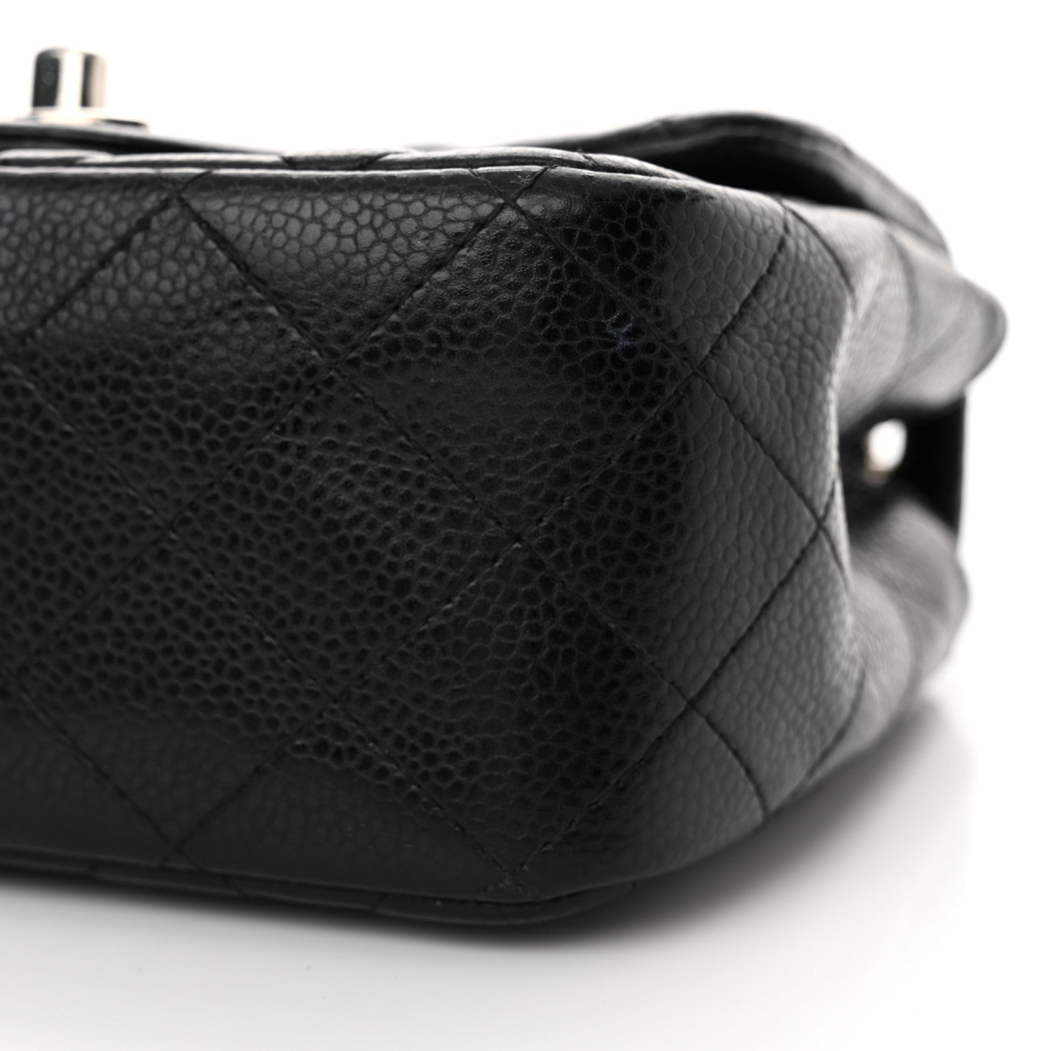 Chanel Caviar Quilted Mini Square Flap Black 10 of 14