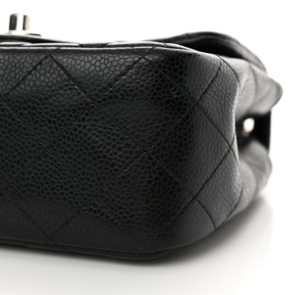 Chanel Caviar Quilted Mini Square Flap Black 10 of 14