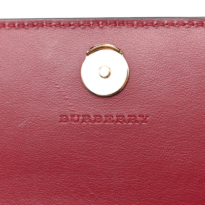 Burberry Grainy Calfskin Henley Wallet On Chain Burgundy 7 of 12