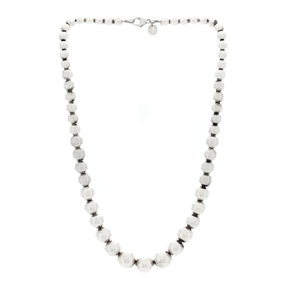 Tiffany Sterling Silver HardWear Graduated Ball Necklace 3 of 4