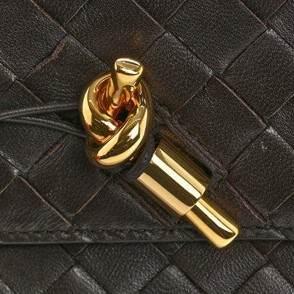 Bottega Veneta Nappa Intrecciato Long Andiamo Top Handle Clutch Fondant 8 of 10