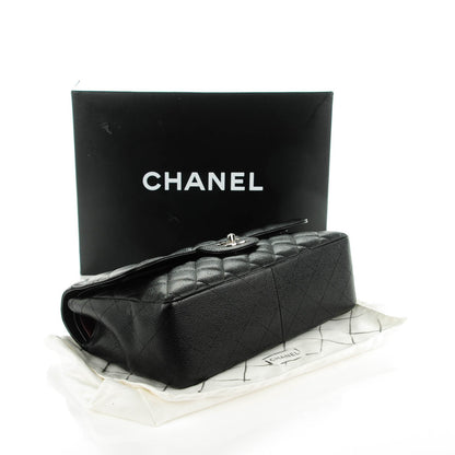 Chanel Caviar Quilted Jumbo Double Flap Black 4 of 8