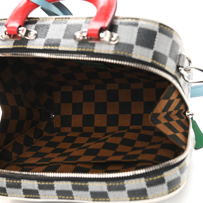 Louis Vuitton Damier Valisette BB Black White 5 of 9