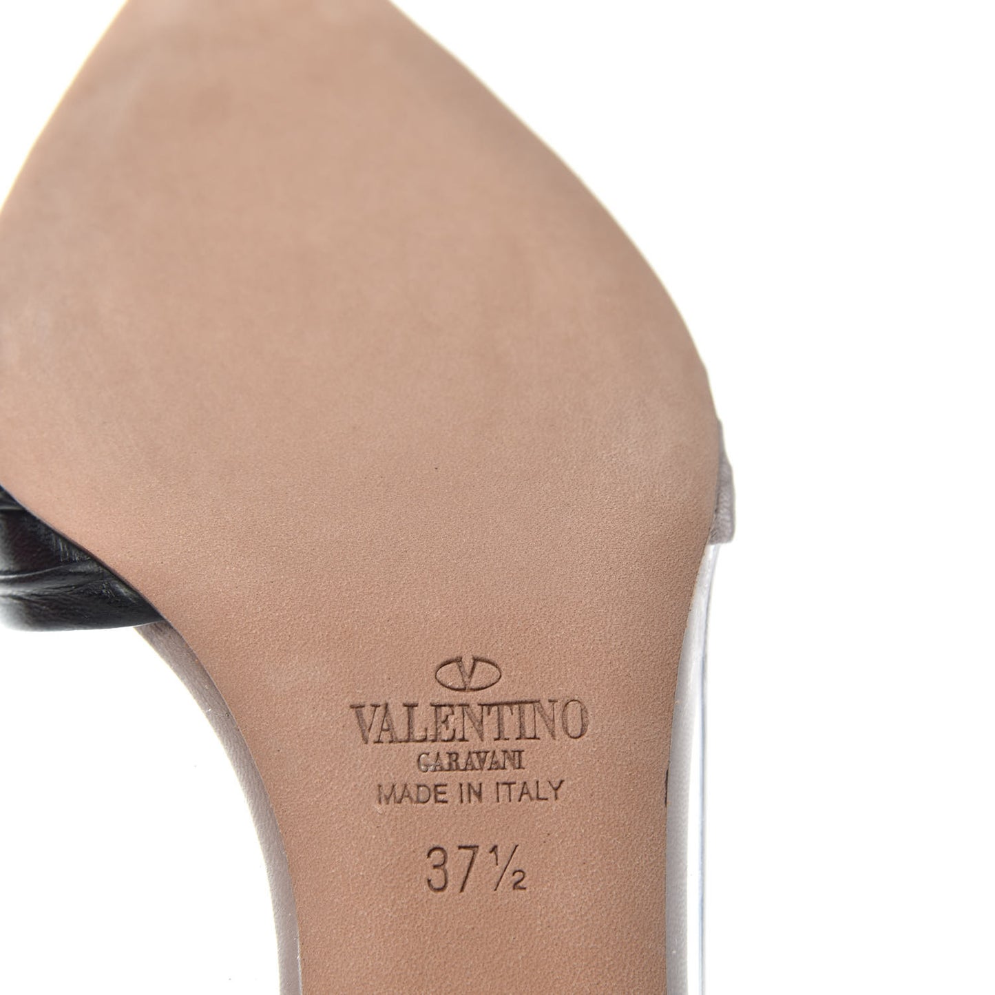 Ruched Lambskin PVC B-Drape Pumps 37.5 Multicolor