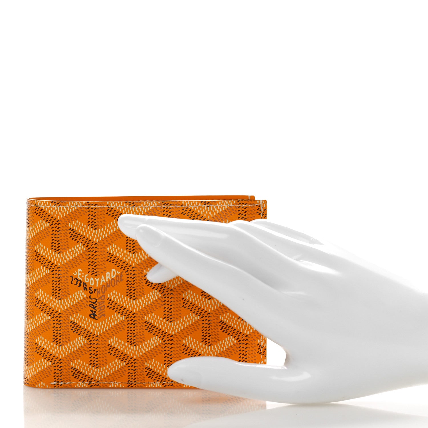 Goyard Goyardine Victoire Bi-Fold Wallet Yellow 2 of 8
