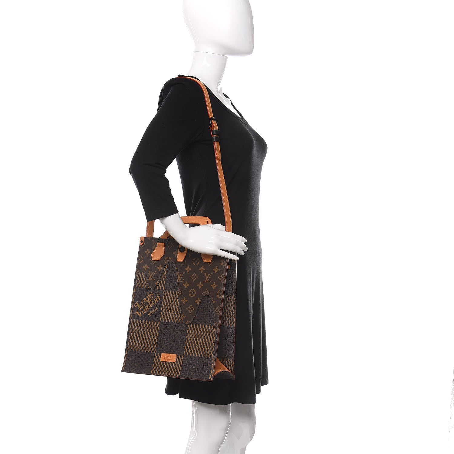Louis Vuitton x NIGO Giant Damier Ebene Monogram Mini Tote 2 of 10