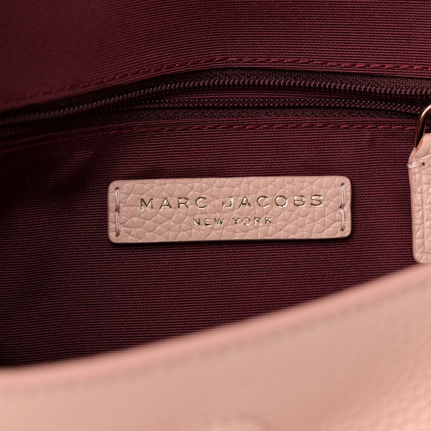 Calfskin Mini The Groove 2.0 Messenger Crossbody Rose