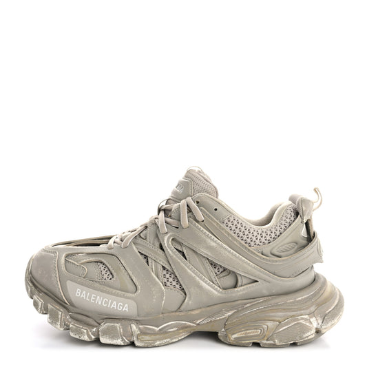 Mesh Rubber Womens Track Sneakers 40 Balenciaga Grey