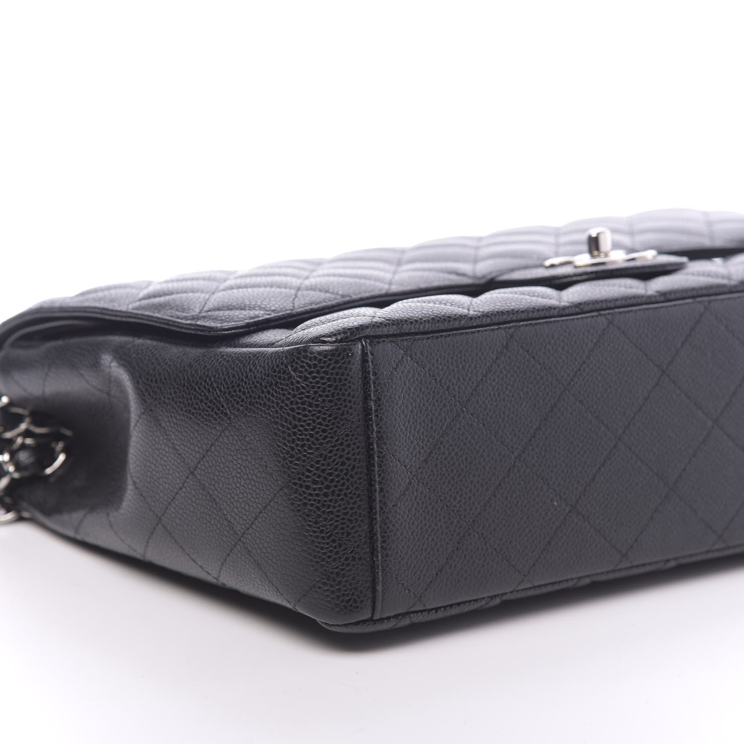 Chanel Caviar Quilted Maxi Double Flap Black 8 of 11