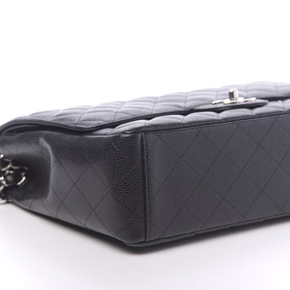 Chanel Caviar Quilted Maxi Double Flap Black 8 of 11