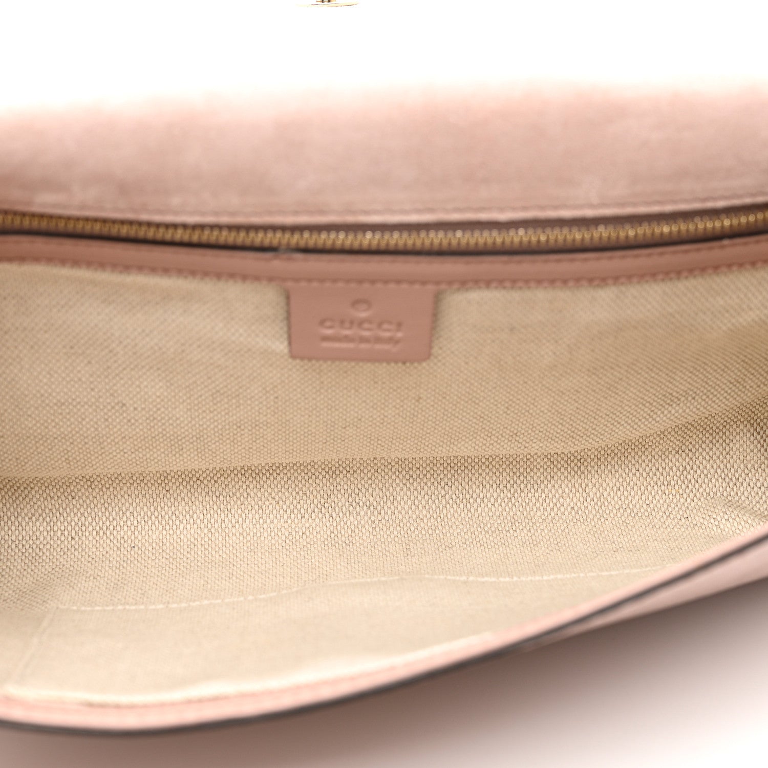 Gucci Soft Patent Medium Soho Clutch Dark Cipria 4 of 6