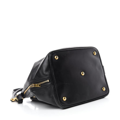 Saint Laurent Calfskin Large Emmanuelle Bucket Bag Black 4 of 13