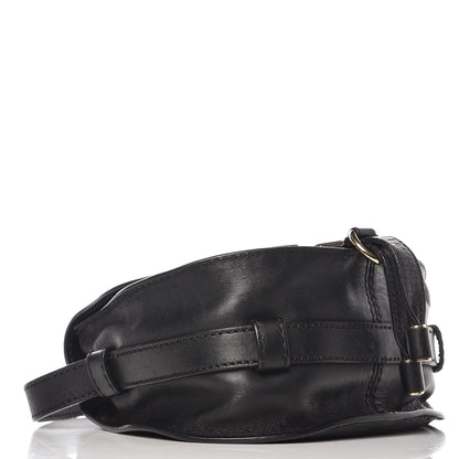 Chloe Calfskin Mini Marcie Metal Bar Trim Crossbody Bag Black 4 of 10