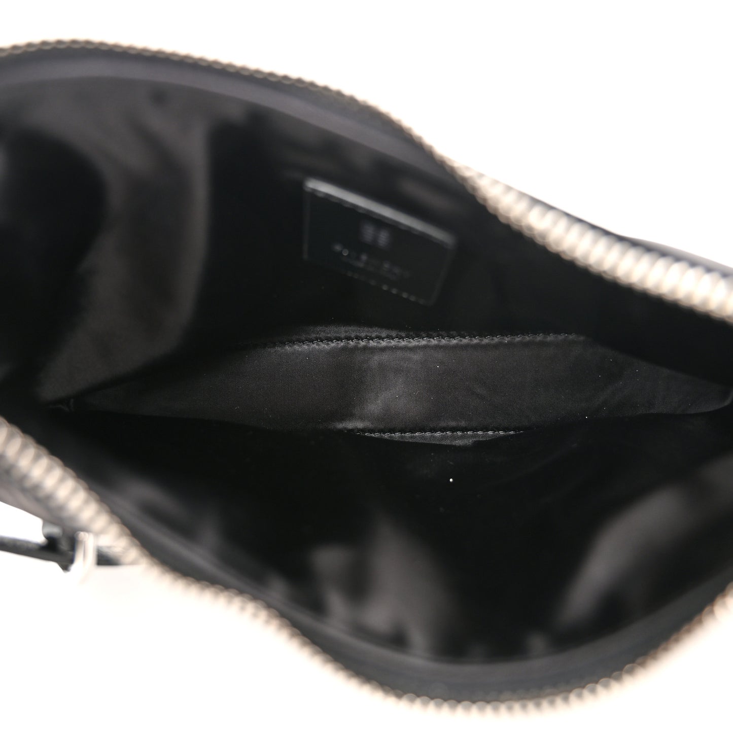Satin Mini Voyou Boyfriend Party Bag Black