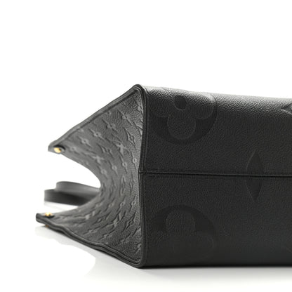 Louis Vuitton Empreinte Monogram Giant Onthego MM Black 8 of 10
