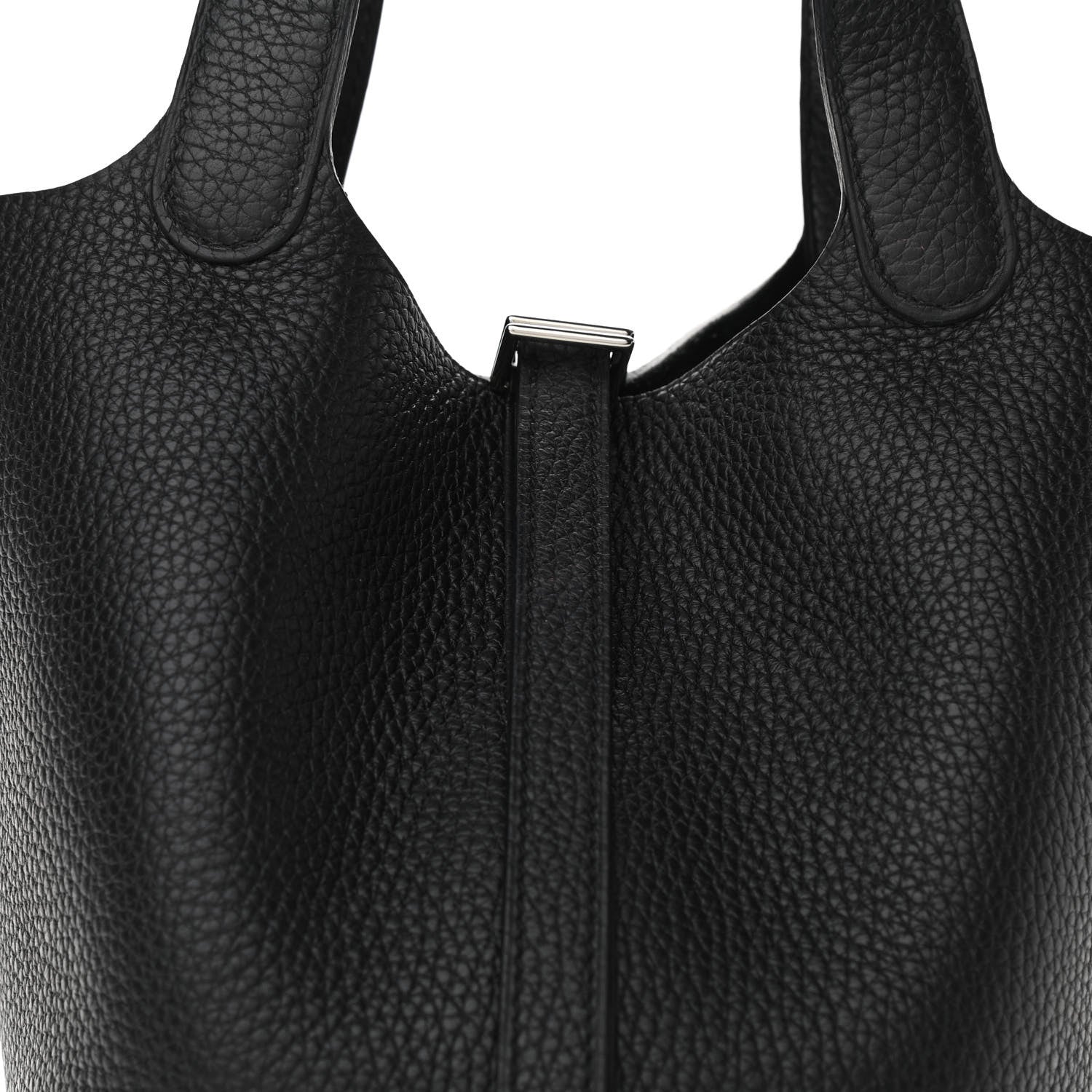 Hermes Taurillon Clemence Picotin Lock 18 PM Black 8 of 9