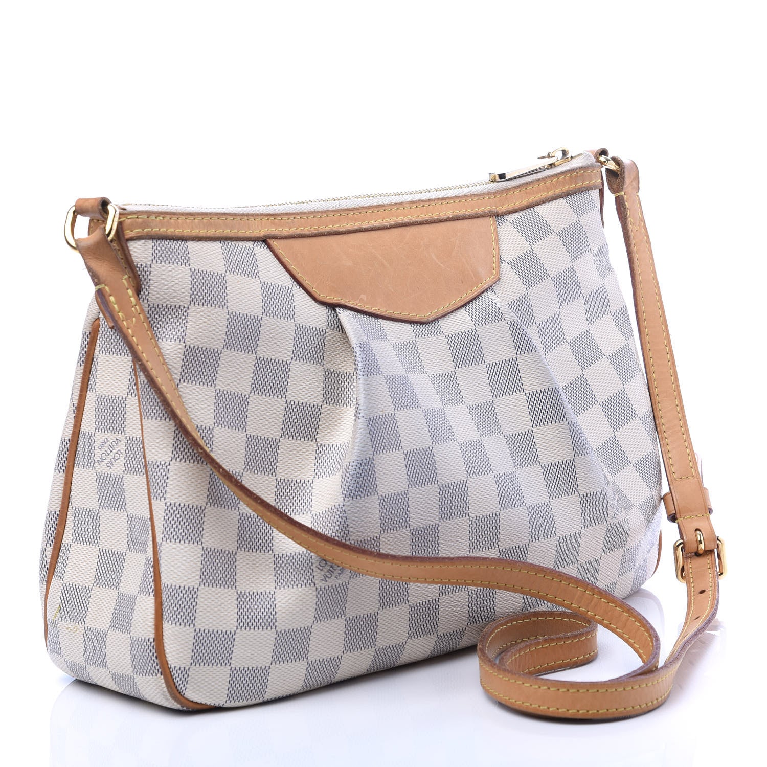 Louis Vuitton Damier Azur Siracusa PM 2 of 10