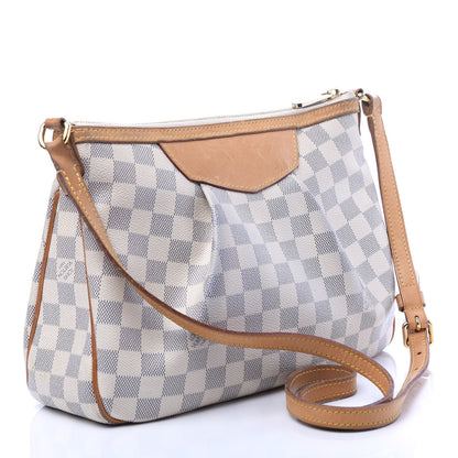Louis Vuitton Damier Azur Siracusa PM 2 of 10