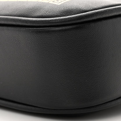 Fendi X VERSACE Vitello Cover Fendace Medusa Small Camera Case Black Gold 10 of 10