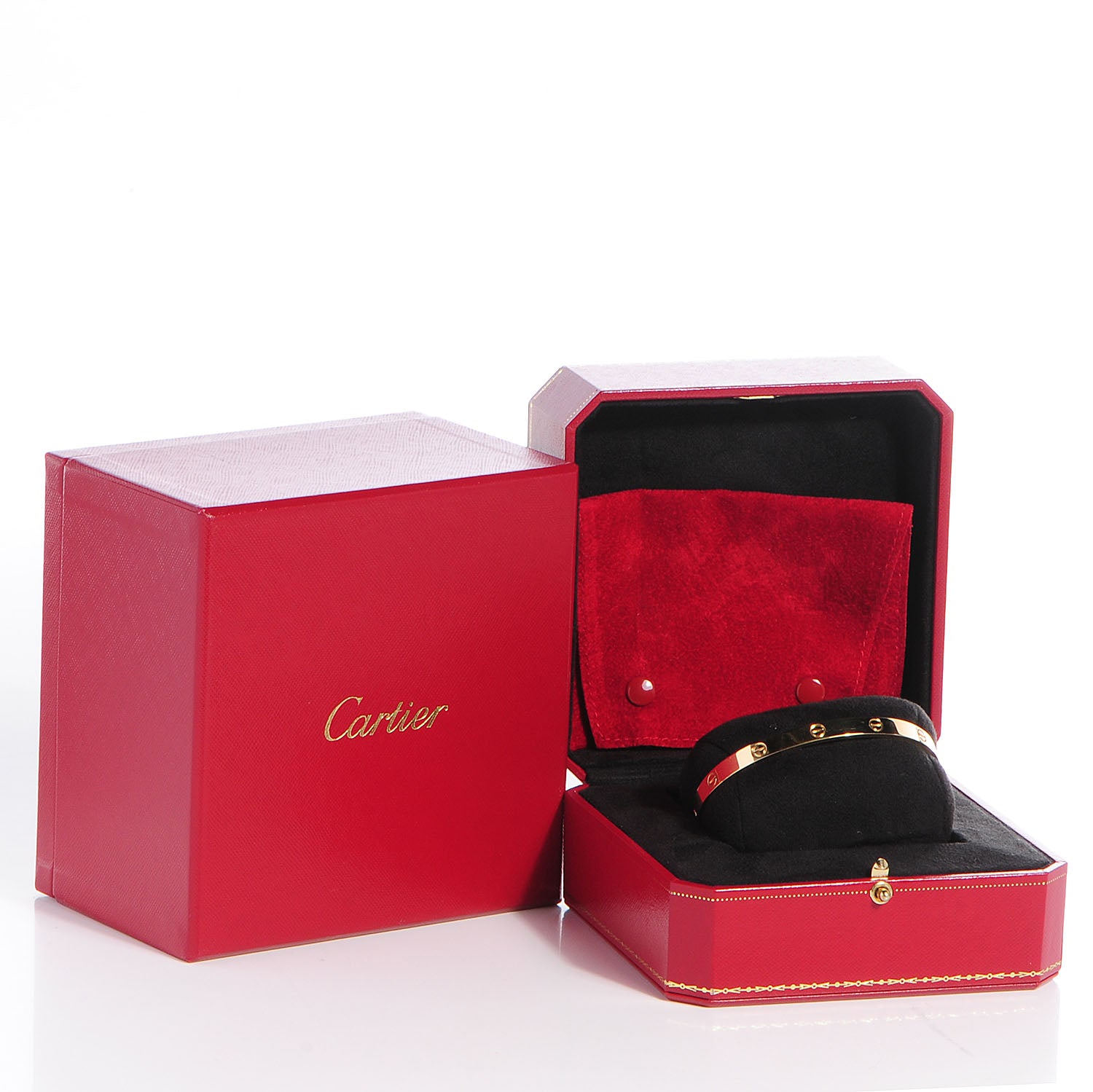 Cartier 18K Yellow Gold LOVE Bracelet 21 5 of 5