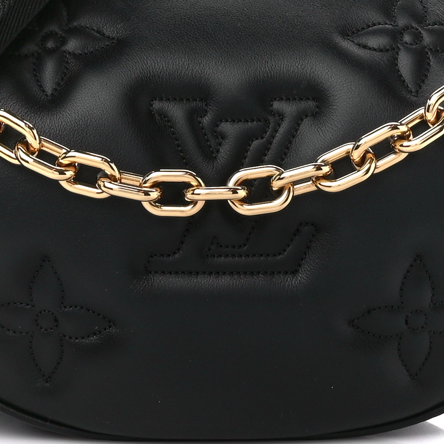 Louis Vuitton Calfskin Bubblegram Over The Moon Black 7 of 10