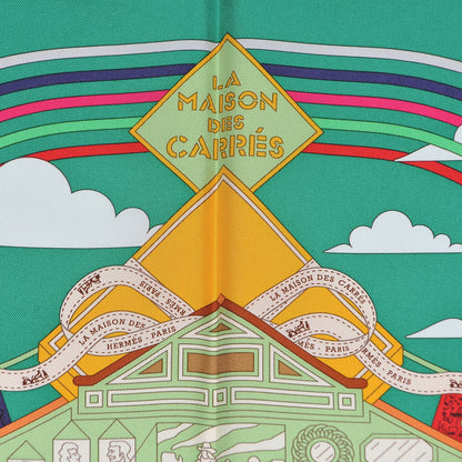 Hermes Silk La Maizeon des Carres Scarf 90 3 of 7