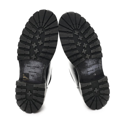Saint Laurent Vitello Ruinart Mens Marlo 20 Derby 42 Black 6 of 10
