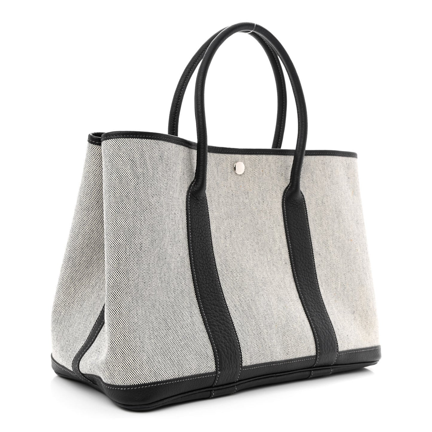 Toile Buffle Skipper Garden Party 36 MM Tote Black