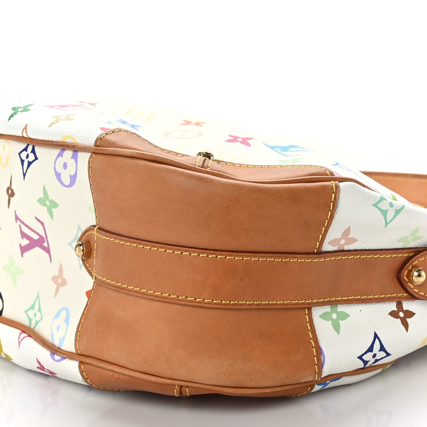 Monogram Multicolor Greta White