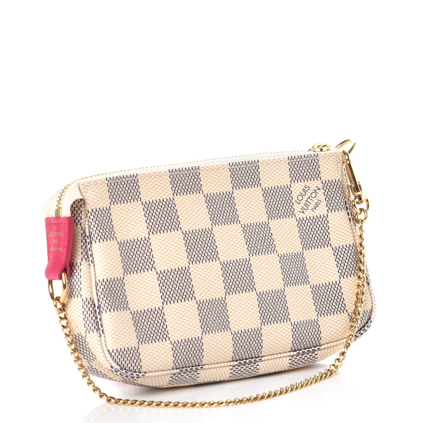 Damier Azur 2015 Christmas Animation Mini Pochette Accessories