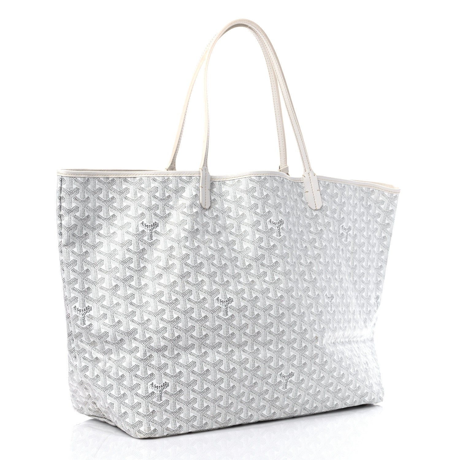 Goyard Goyardine Saint Louis GM White 3 of 15