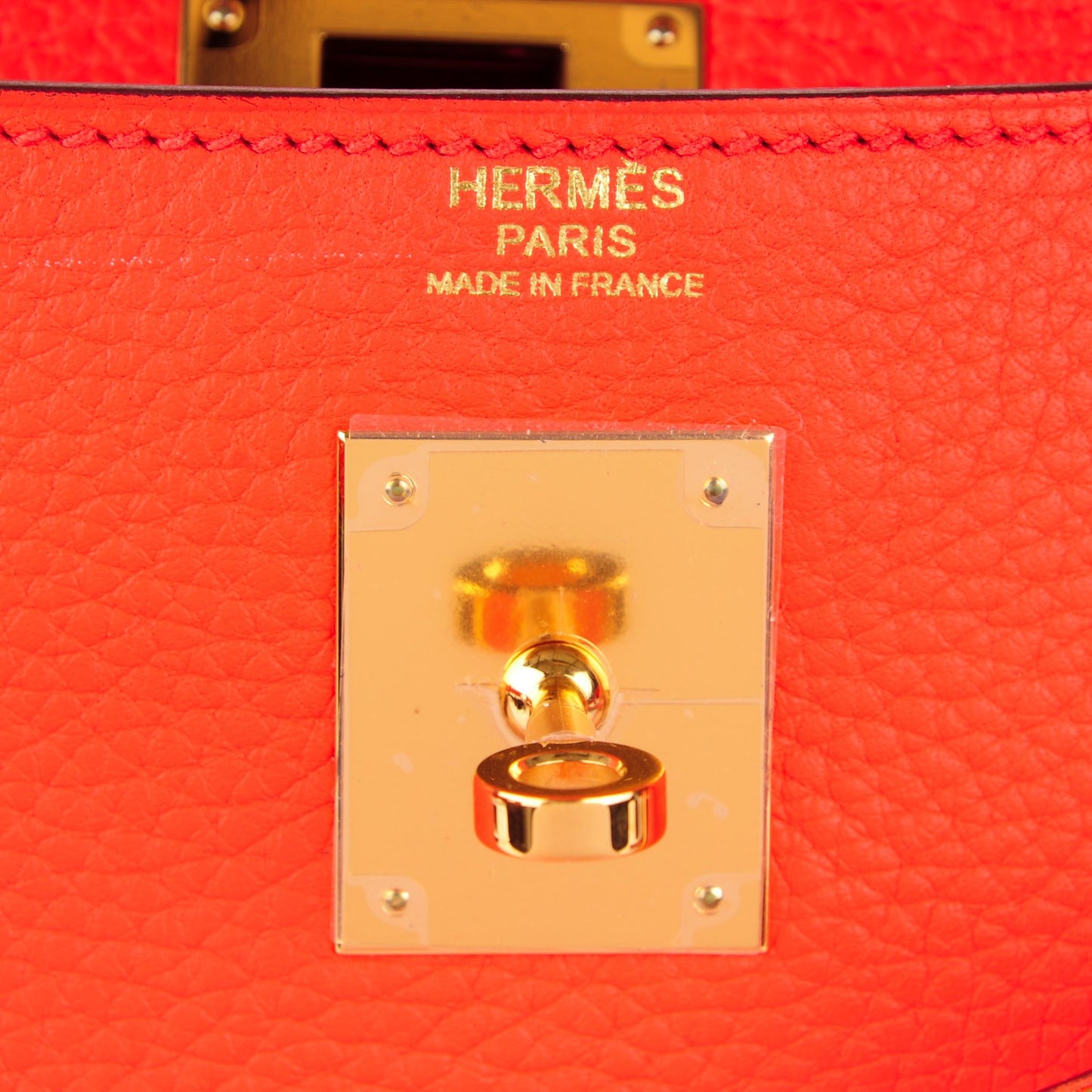Taurillon Clemence Kelly Retourne 32 Orange Poppy