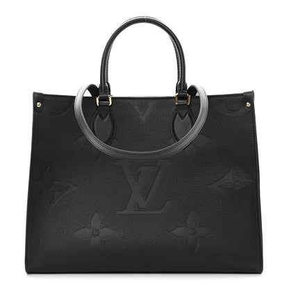 Louis Vuitton Empreinte Monogram Giant Onthego MM Black 1 of 9