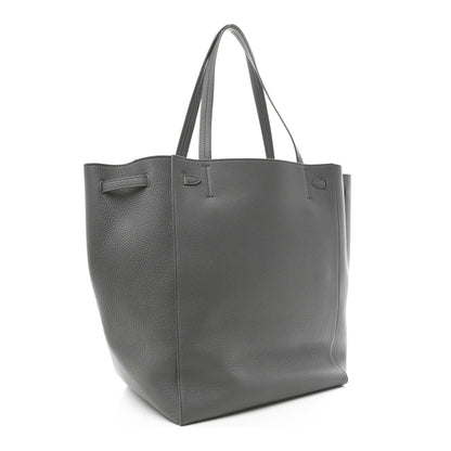 Celine Soft Grained Calfskin Medium Belt Cabas Phantom Grey 3 of 10