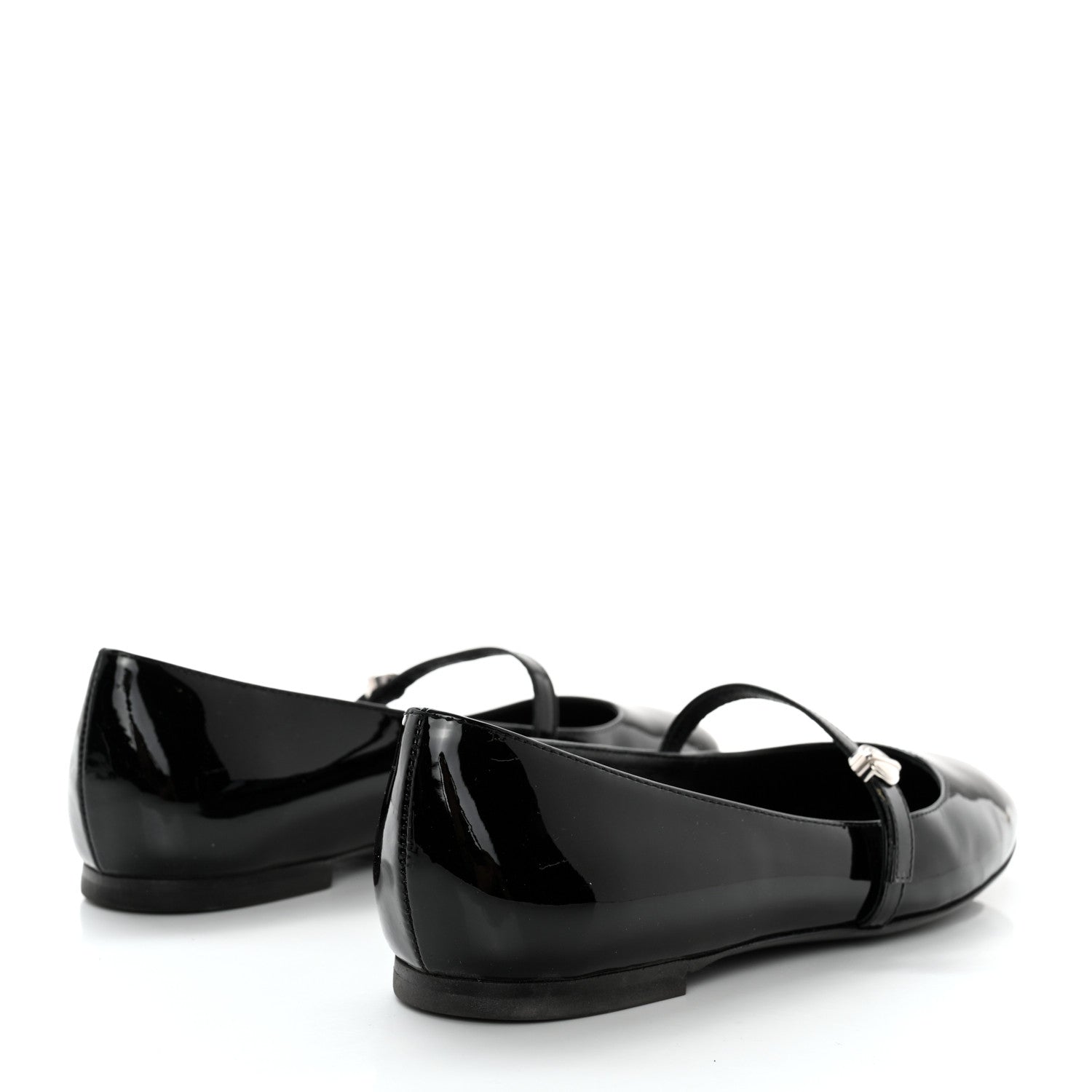 Louis Vuitton Patent Uniformes Ballerina Flat 35 Black 4 of 9