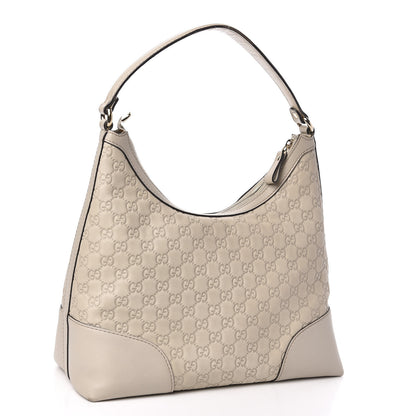 Gucci Guccissima Medium Lovely Heart Hobo Off White 3 of 19