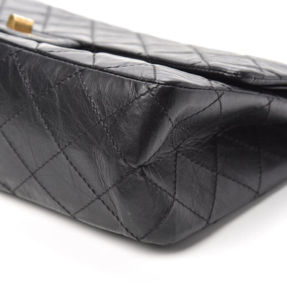 Chanel Aged Calfskin Quilted 2.55 Reissue 226 Flap Black 10 of 13