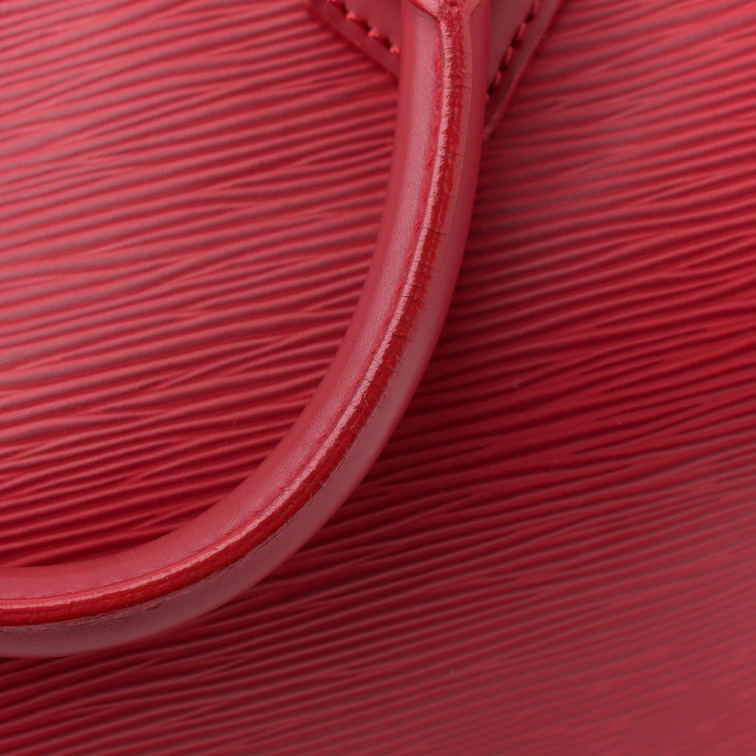 Louis Vuitton Epi Speedy 30 Castillan Red 13 of 15