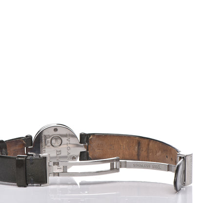 Bulgari Stainless Steel Calfskin Diamond Blue Mother of Pearl 22mm B.Zero1 Quartz Watch 5 of 8