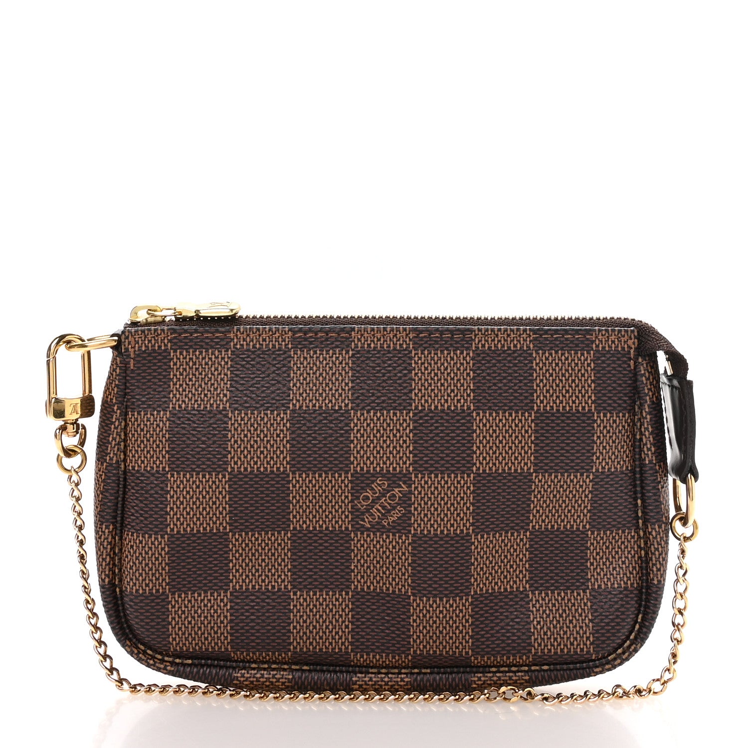 Louis Vuitton Damier Ebene Mini Pochette Accessories 1 of 7