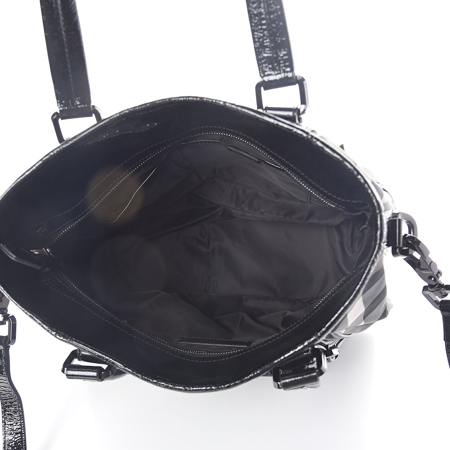 Burberry Nylon Beat Check Lowry Black 5 of 10